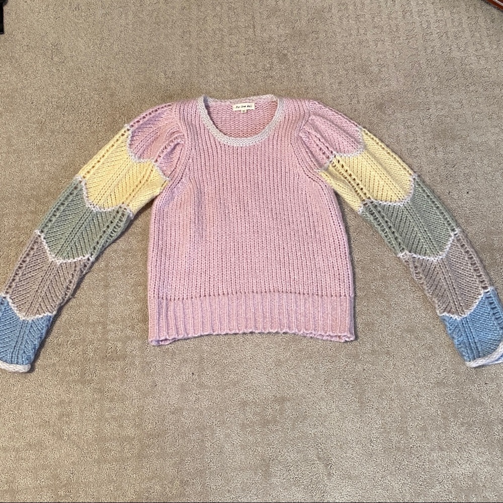 Pastel Crewneck Sweater - medium